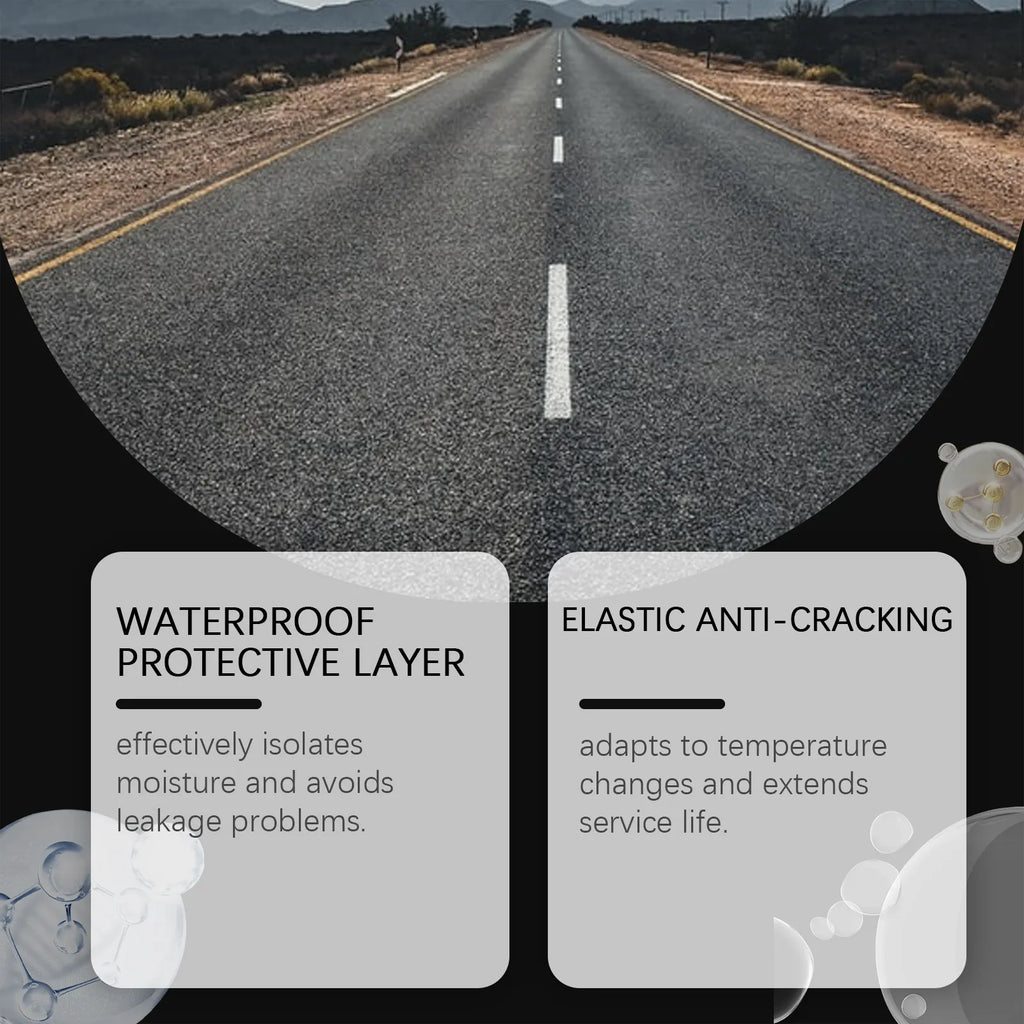 Waterproof Asphalt & Concrete Crack Filler