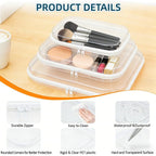 🧳 Clear Zipper Storage Organizer Set – Simple, Practical Everyday Storage