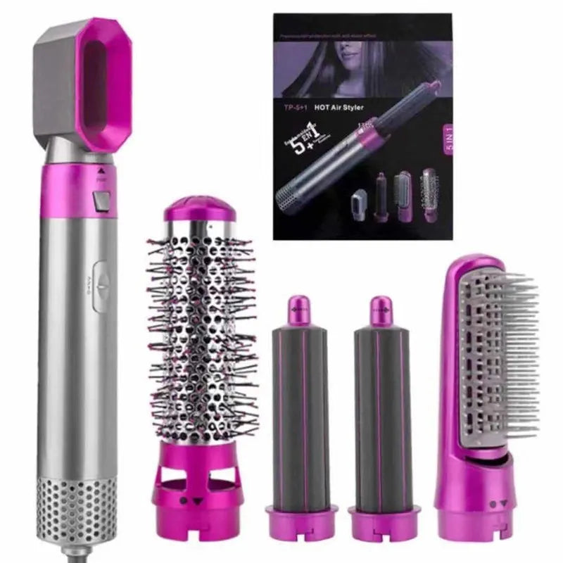 💇‍♀️ 5-in-1 Hot Air Styling Comb Set