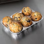 6-Cup Aluminum Muffin Trays - Perfect for Cupcakes and Muffins 🧁