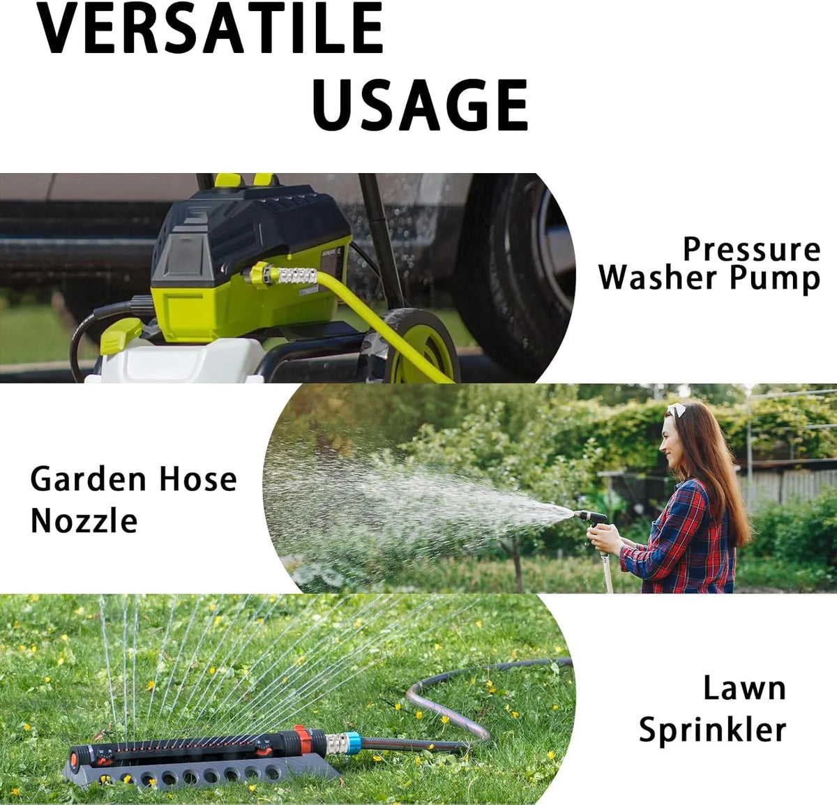 Garden Hose Quick Connect Fittings