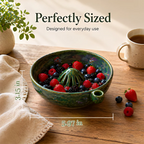 🍇Vortex Berry Strainer Bowl – Gentle Fruit Washing Colander for Kitchen & Dining