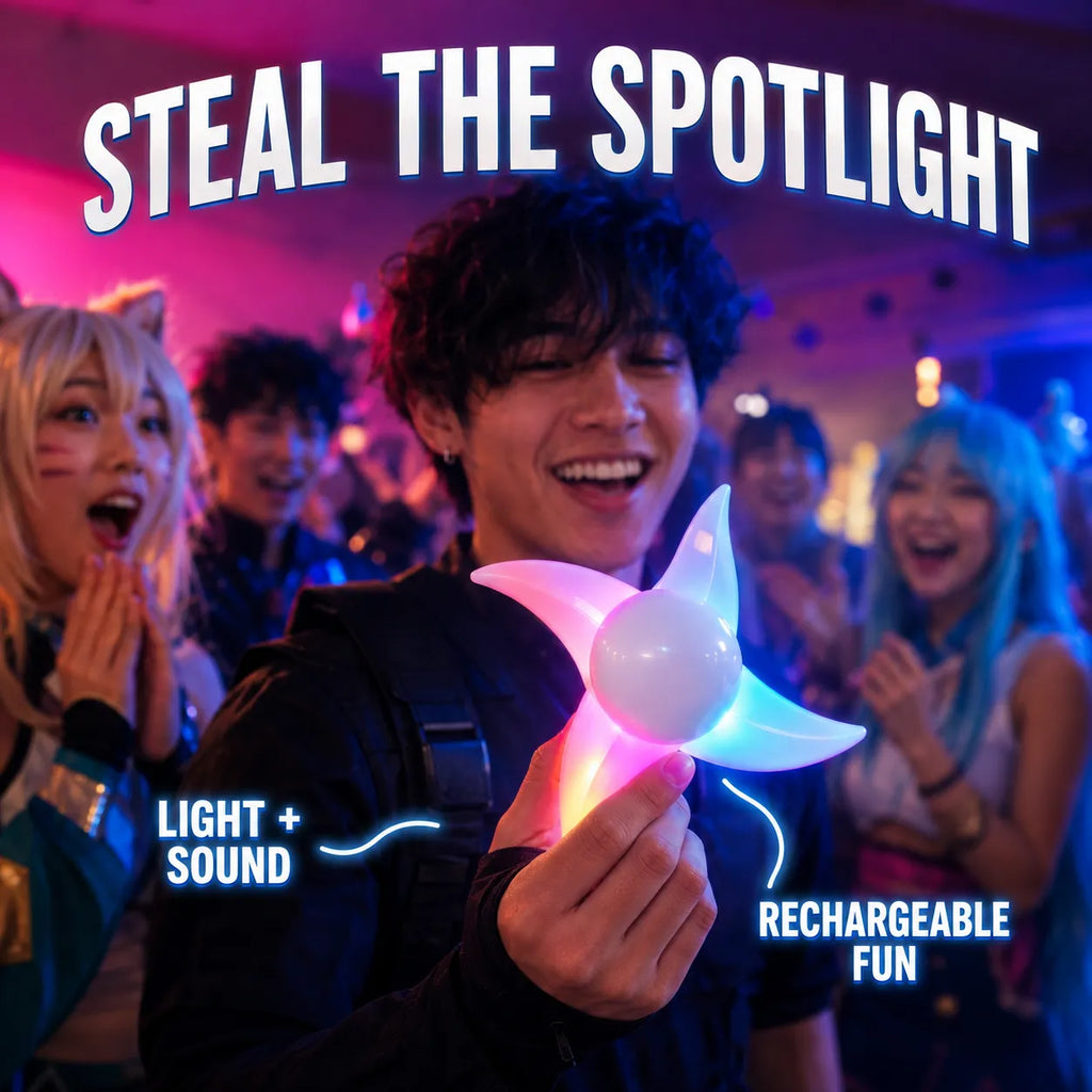 Spiral Cyclone Light Blade – Rechargeable Light & Sound Spinner