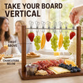 Vertical Charcuterie, Bacon & Appetizer Display Board