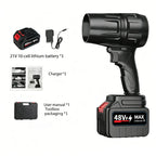 🌪️ Cordless Turbocharged Air Blower – High-Power Outdoor Cleaning Tool