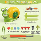 🐌 2-in-1 Snail Sprinkler Baseball Toy for Kids