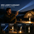 🔦Mini Laser Flashlight — Portable Multi-Function Outdoor Light