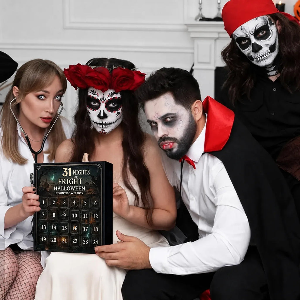 31 Nights of Fright Halloween Countdown Box