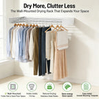🌿 The Space-Saving Expandable Wall Dryer: Air Dry Your Laundry, Not Your Energy Bill