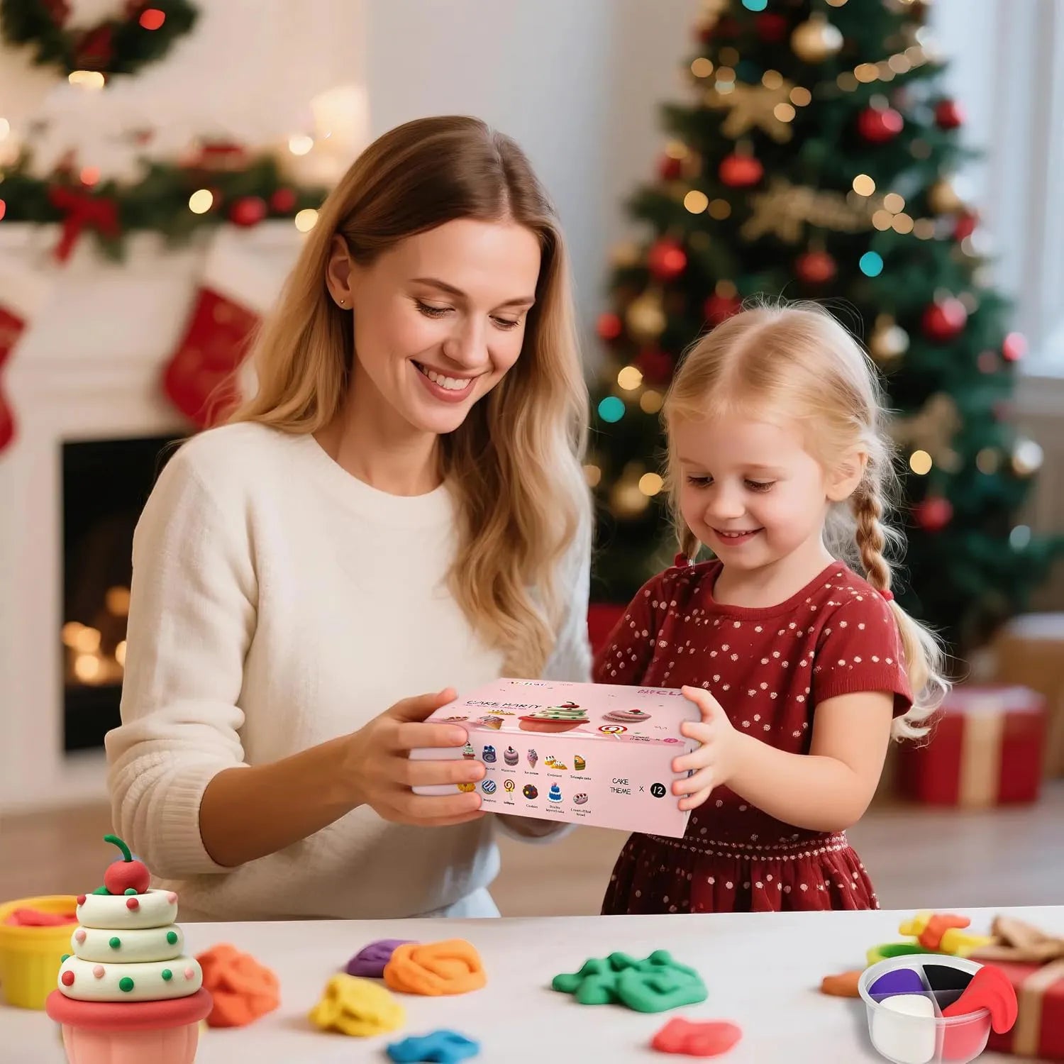 🎨 Kids' Air-Dried Clay Set – The Ultimate Creative Gift for Christmas!