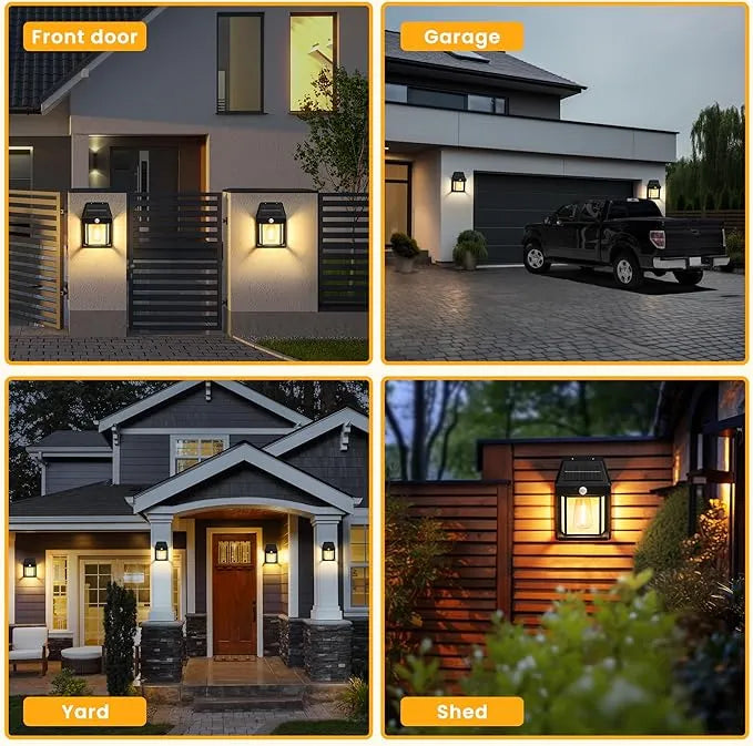 💡legant Solar Wall Lanterns