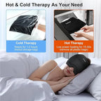 Multifunctional Gel Head & Eye Therapy Mask – Hot & Cold Relief for Migraines, Puffy Eyes, Sinus Pressure & Stress