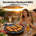 Indoor Smokeless Electric Griddle