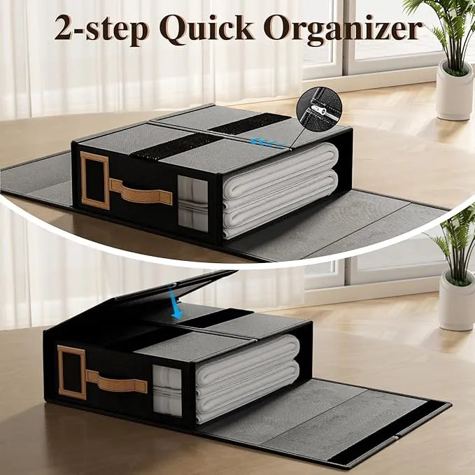 🌟Foldable Sheet Storage Set – Keep Your Bedding Organized and Neat 🛏️✨