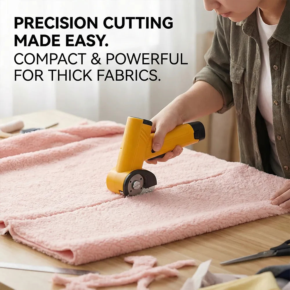 ✂️ Cordless Electric Fabric Shears