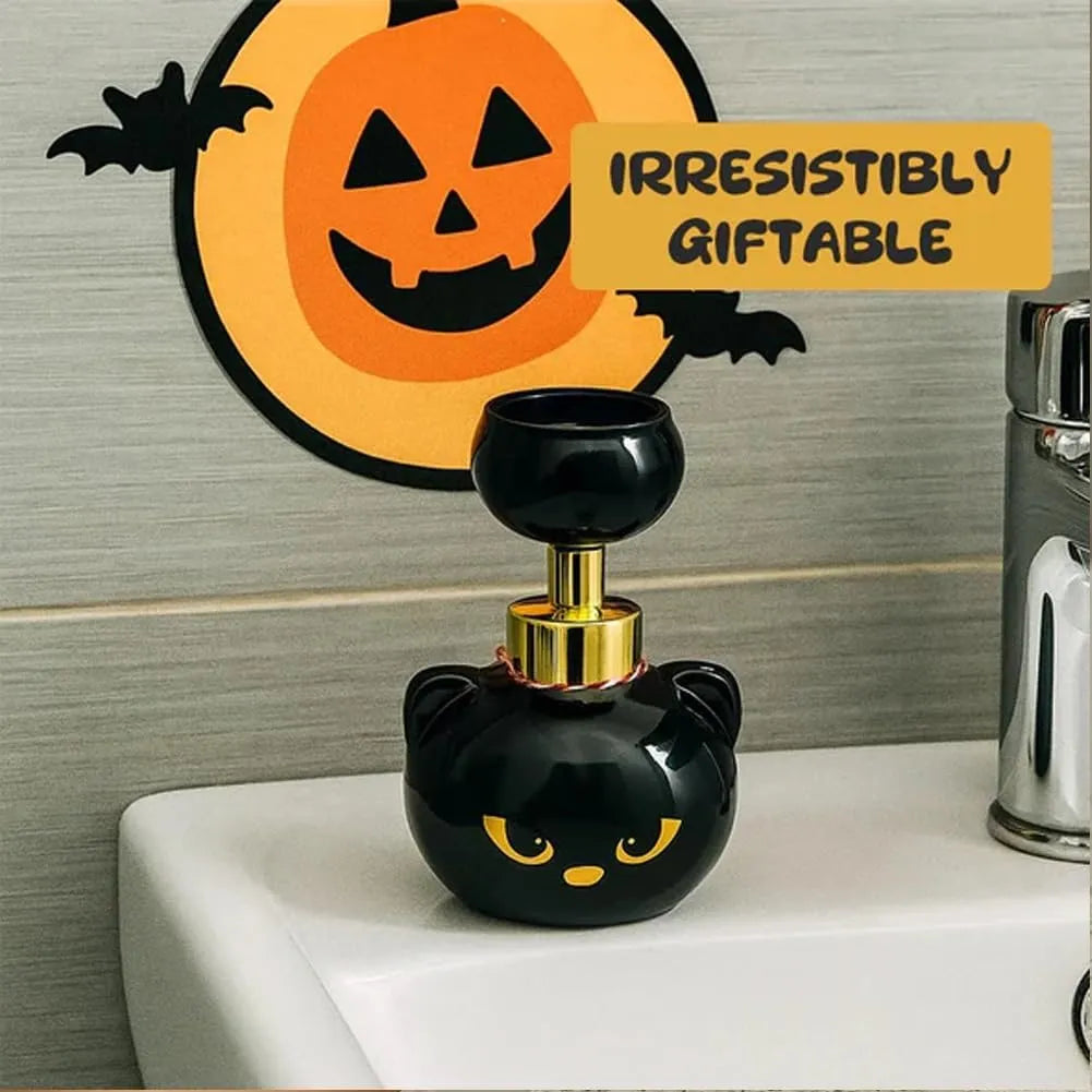 Cat Paw Foam Soap Dispenser – Refillable Black Kitty Pump