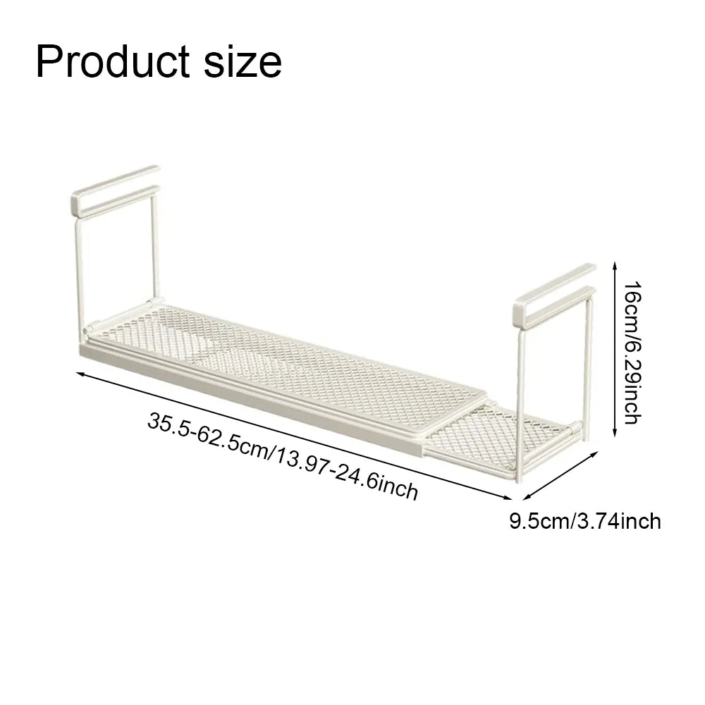 👟✨Expandable Under-Shelf Shoe Rack – Adjustable Hanging Organizer for Smart Storage