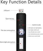 ✨Create the Perfect Ambience with the Wireless LED Starry Sky Ambient Light