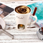 🍫 Chocolate Fondue Mug with Fork