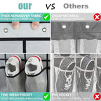 👟 2-Pack Over-the-Door Shoe Organizer