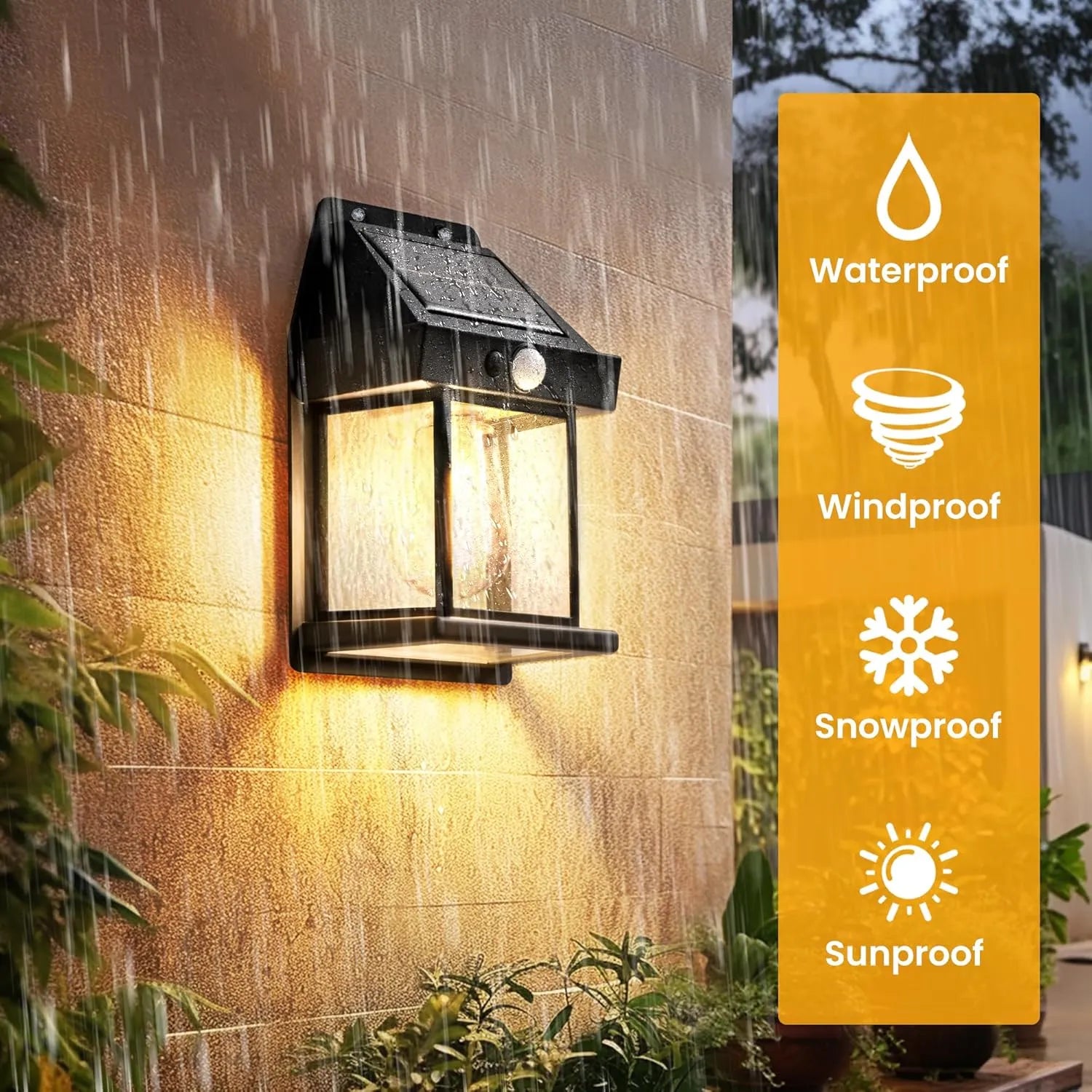 💡legant Solar Wall Lanterns