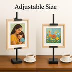 Adjustable Tabletop Easel: Paint or display art comfortably at your desk with a sturdy, space-saving wooden frame. 🎨
