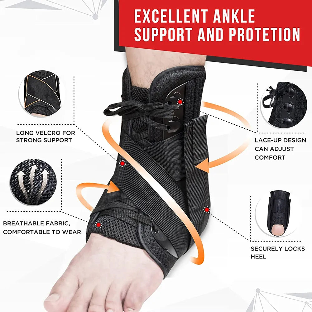🦶 Unisex Adjustable Ankle Brace