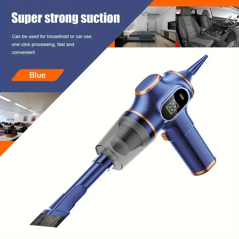 Effortlessly Clean Every Corner with the Multifunctional Wireless Handheld Vacuum Cleaner