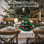 Festive 3-Tier Christmas Tree Serving Platter