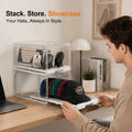 🧢 Premium Stackable Hat Storage Organizer