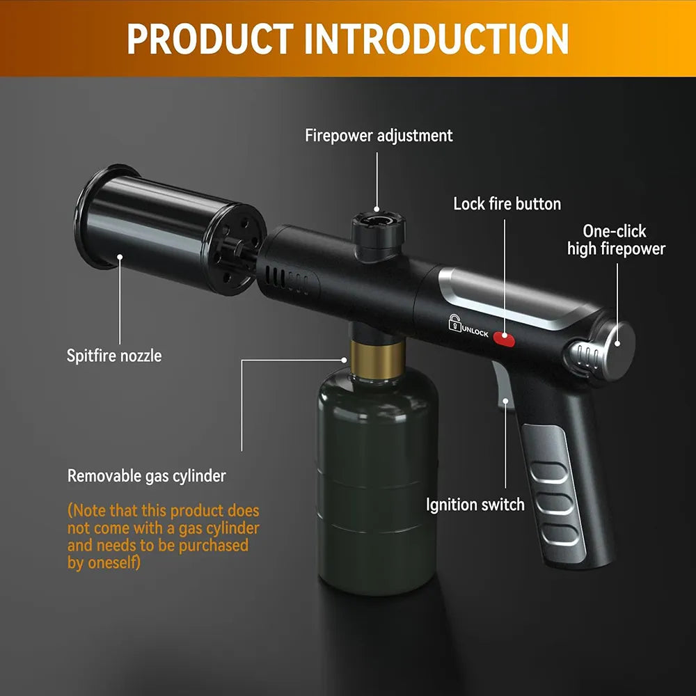 🔥 Powerful Propane Torch – Instant High-Heat Performance