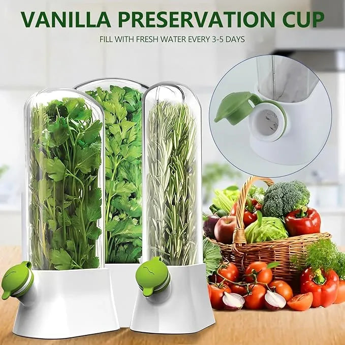 Herb Saver for Refrigerator