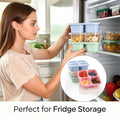 BENTO LUNCH BOX 4-COMPARTMENT MEAL PREP CONTAINER
