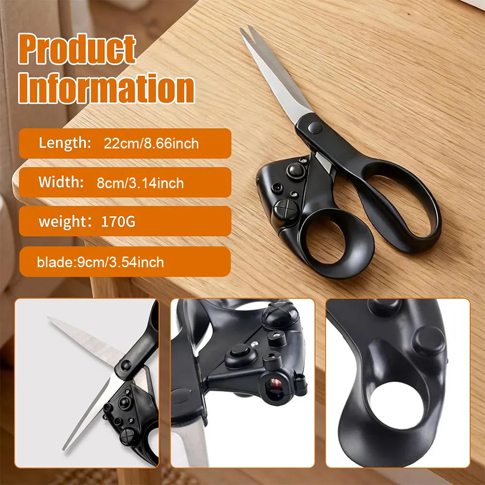 ✂️ Professional Laser Guided Sewing Scissors