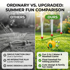 🐌 2-in-1 Snail Sprinkler Baseball Toy for Kids