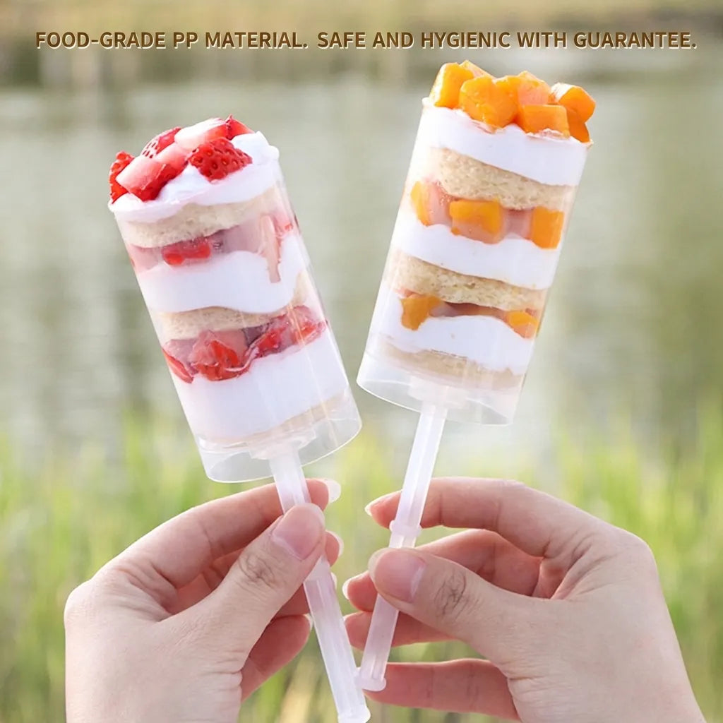 🍰 Push Pop Dessert Containers