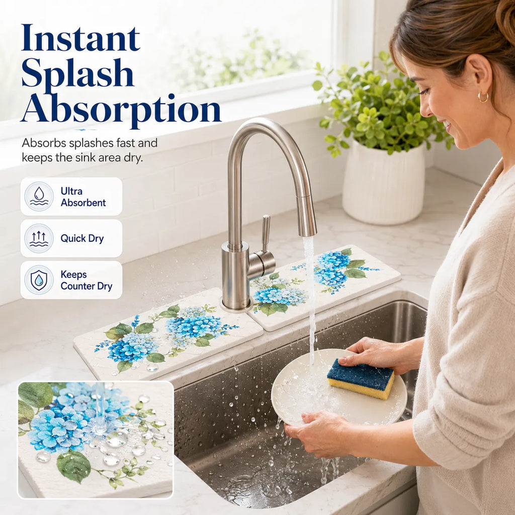 Diatomite Kitchen Sink Mat