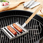 🔥Hot Sale 48% OFF🔥-Hotdog Roller Stainless Steel Sausage Roll Rack