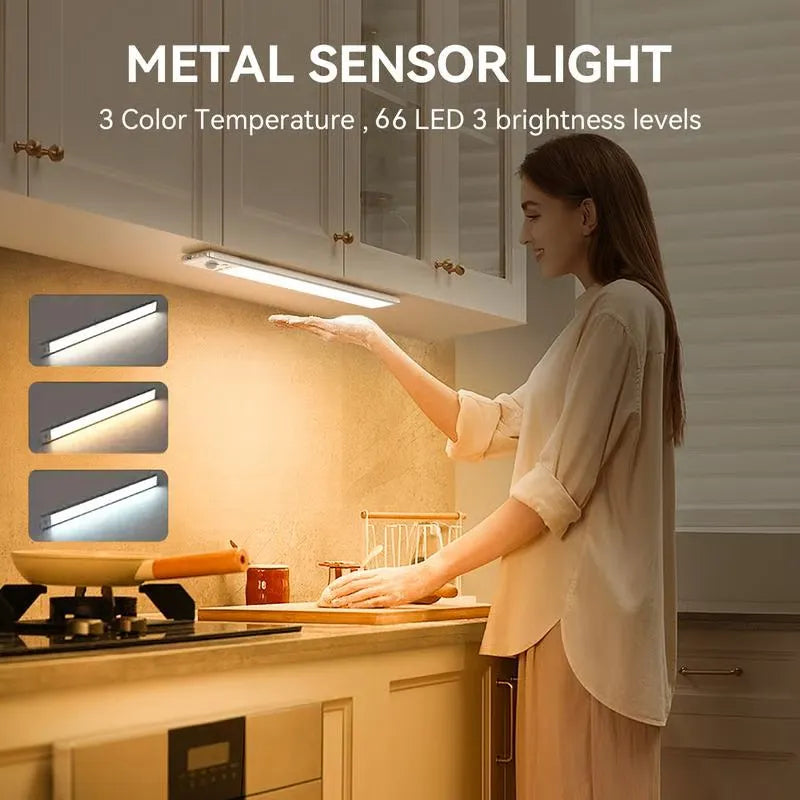 66LED Rechargeable Motion Sensor Under Cabinet Lights