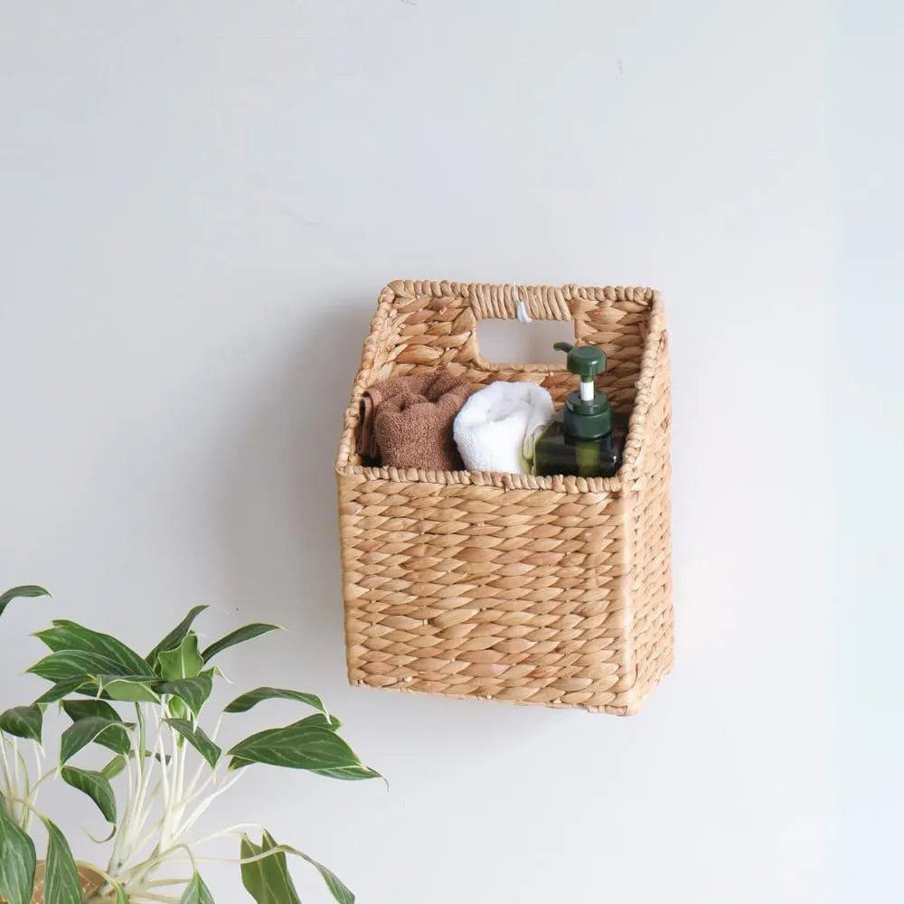 🌿 Woven Hanging Storage Basket