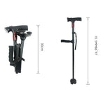 🔥HOT SALE- 49% OFF🎁 LED With alarm Walking Collapsible Telescopic Cane