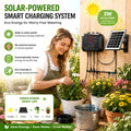 🌱 Solar-Powered Drip Irrigation System – Automatic Garden Watering Kit ☀️💧