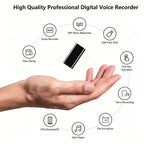 🎙️ HD Digital Voice Recorder & MP3 Player