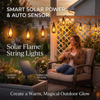 ✨ Solar Flame String Lights