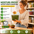 🌾 Moisture-Proof Airtight Grain Storage Bag