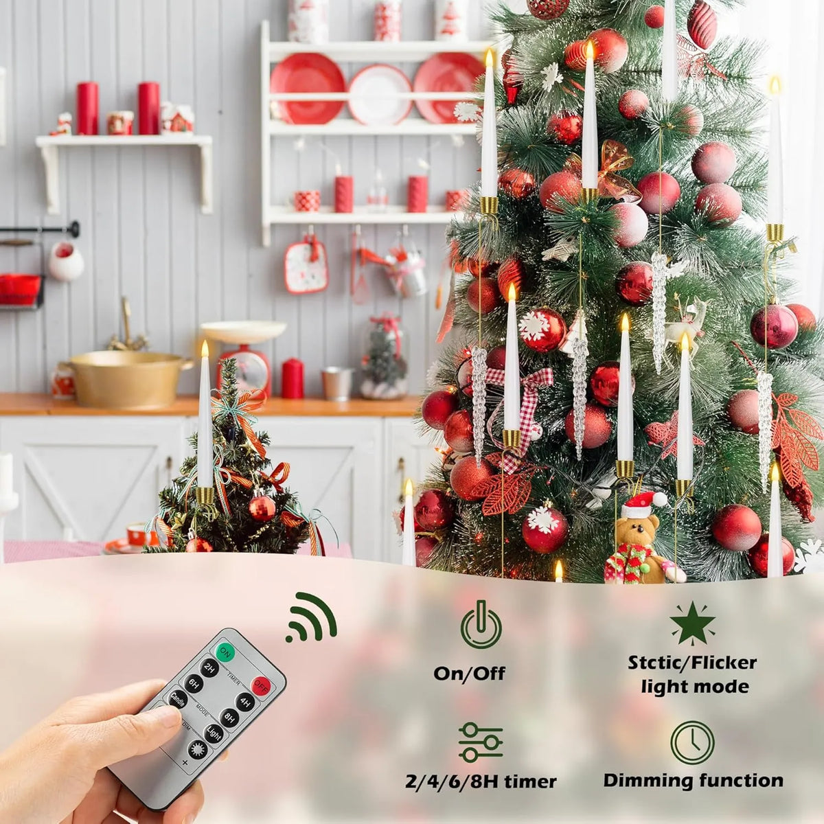 Christmas Tree Candles