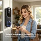🚪 Smart 1080P Wi-Fi Video Doorbell Camera