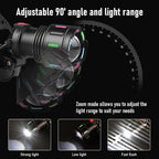 🔦 LED Headlamp – 90° Adjustable Super Bright Headlight