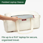 Convertible 60L Garment Weekender Bag with Shoe Compartment