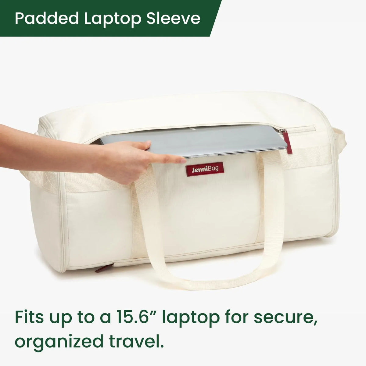 Padded device compartment inside the travel bag